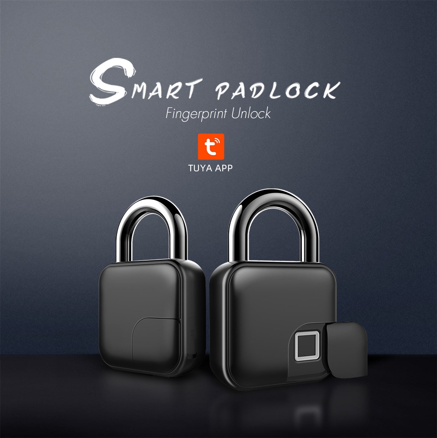 SecureTouch™ – Smart Fingerprint Padlock with Bluetooth & Remote Access